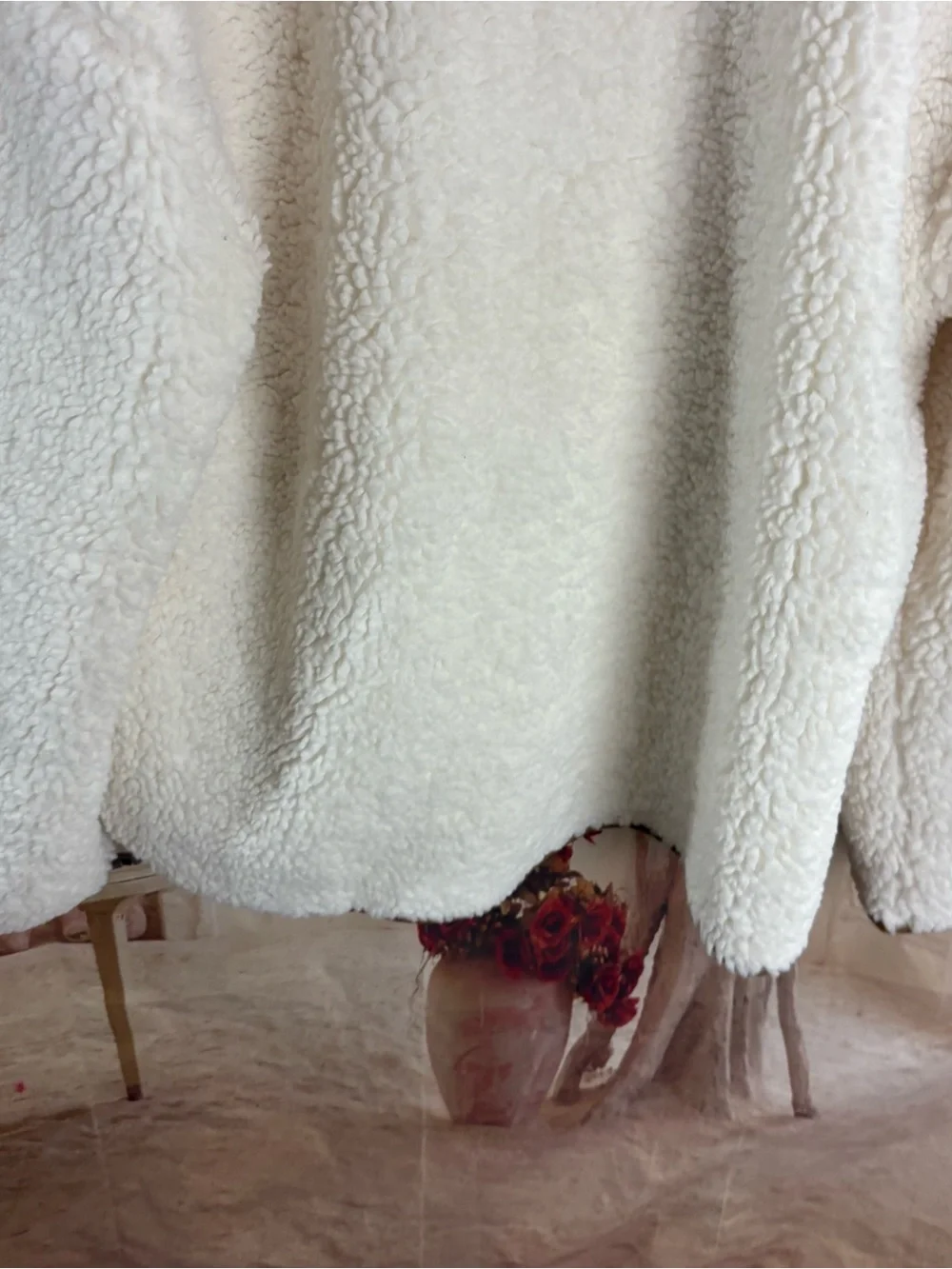 NEW J.Crew faux sherpa teddy barn jacket - Picture 7 of 10